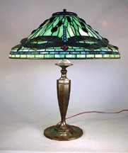 The fine 20inch Tiffany Dragonfly table lamp climbed to 97750