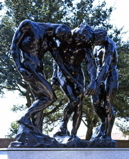 Auguste Rodin The Three Shades 18801904 bronze 75 by 75 by 42 inches Promised gift of the Iris and B Gerald Cantor Foundation