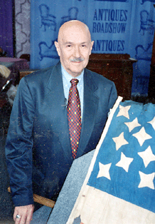 An early flag crossed Bills path on one of his sessions on the Antiques Roadshow several years ago