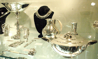 A large selection of Georg Jensen silver was offered by The Silver Fund London