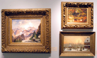 Godel amp Co Fine Art New York City offered a stellar selection of paintings including the Thomas Moran Grand Canyon 1921