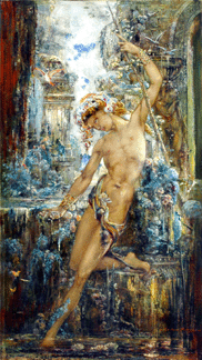 Narcissus a circa 1890s oil painting by Gustave Moreau was purchased by museum It measures 25 34 by 14 34 inches