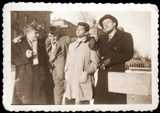 A 1945 photo of Hal Chase Jack Kerouac Alan Ginsberg and William S Burroughs together at Columbia University fetched 7745