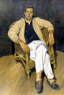 Lucian Freud born 1922 Man in a String Chair 198889 7236936