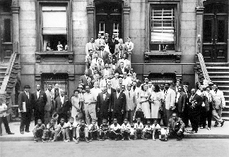 Harlem A Great Day in Harlem 1958 Photo by Art Kane courtesy George Eastman House