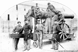 Seventh New York State Militia Fort Federal Hill Baltimore 1861 albumen silver print Ross J Kelbaugh collection