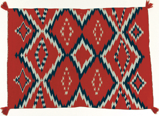 This Navajo second phase chiefs blanket sold to a floor bidder for 50850