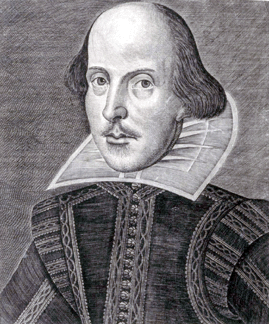Martin Droeshout the Younger William Shakespeare from the First Folio London 1623 engraving Elizabethan Club of Yale University Gift of Alexander S Cochran