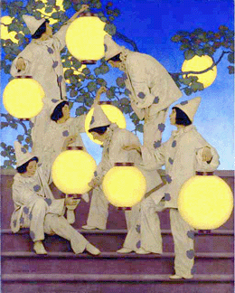 Another Maxfield Parrish offering The Lantern Bearers painted in 1908 sold for 4272000