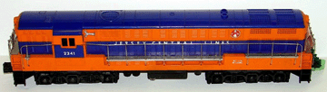 A Lionel Jersey Central locomotive circa 1960s Model 2341 in C10 condition conducted 3740