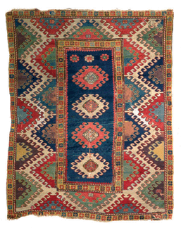 Bordjalou Kazak Caucasus early Nineteenth Century 6 feet 7 inches by 5 feet 20500