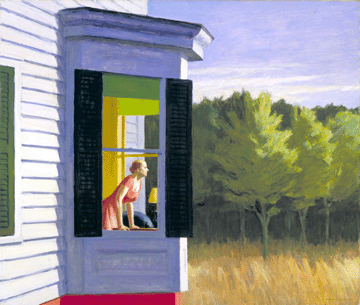 SAAM boasts a number of works by Edward Hopper including Cape Cod Morning 1950 which captures a sense of loneliness and of place in an area where the artist had his summer home Smithsonian American Art Museum