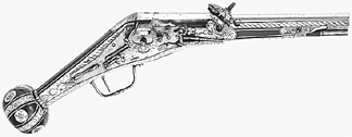 Firearms standouts included this Augsburg wheel lock pistol circa 1580 which realized 27198