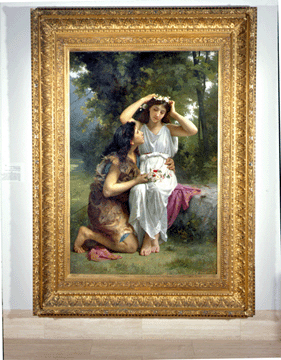 Elizabeth Jane Gardner, "Daphnis and Chloe,” 1882, oil on canvas. The Appleton Museum of Art, Ocala, Fla.