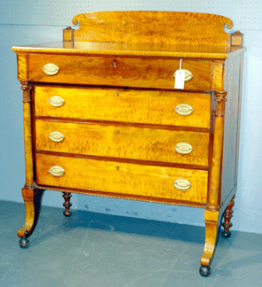 This maple chest fetched $2,108.