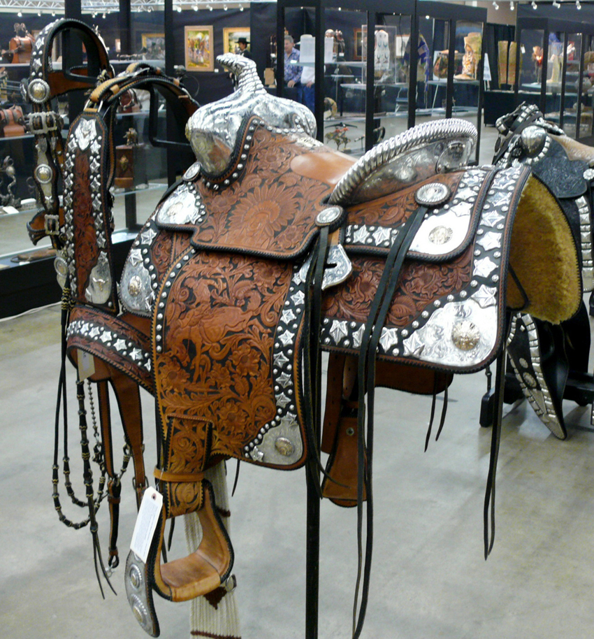 Edward H. Bohlin silver mounted show saddle:  $85,000