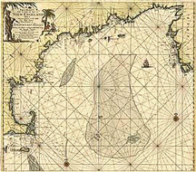 Chart showing the coast from Nantucket to Nova Scotia 4400