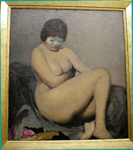 Female Nude with Mask Arthur Beecher Carles 46000