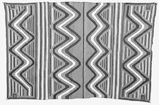 This classical Navajo blanket circa 1850 was the top lot at Cobbs Auctioneers when it sold for 125000