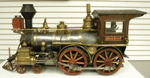 This scale model train measuring 25 inches in length sold in the room for 8337