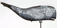 Whale weathervane 2800