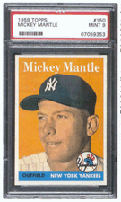 1958 Topps Mickey Mantle 20344