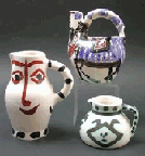 Ceramic jugs by Picasso ranged from 1150 to 3507