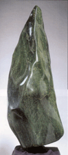 Solid jade boulder weighing over 375 pounds 25875