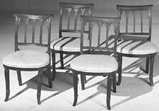 Federal mahogany sidechairs Baltimore 6900