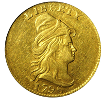 The 1796 No Stars Quarter Eagle 65550