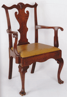 Philadelphia Queen Anne armchair 41400