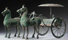 The Ellsworth Chariot Group was sold privately after the auction for 600000