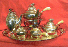 Georg Jensen tea set 25300