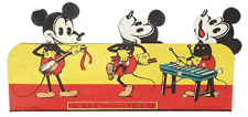 Mickey the Musical Mouse mechanical toy 17600