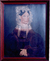 Oil on board portrait attributed to Sheldon Peck 46750