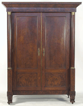 Classical mahogany American armoire 29900