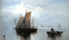 A View of New York Harbor Edward Moran 74750