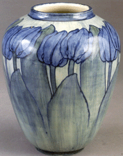 The top lot the Newcomb College vase decorated by Mary Butler sold for 28750