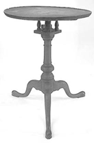 Pennsylvania Queen Anne candlestand 17825