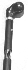 Remington ball and claw cane 16240