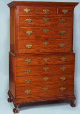 New York Chippendale chestonchest 11000