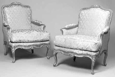 Pair of Louis XV marquese 47150