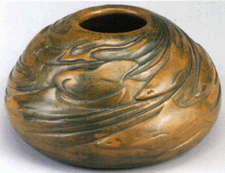 Redlands pottery vessel 32625