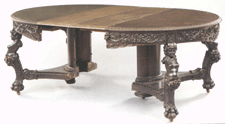 Dining room table from the RJ Horner Co dining room suite that fetched 44850