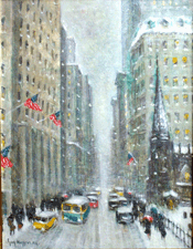 Lower Broadway in Winter Guy Wiggins 92500