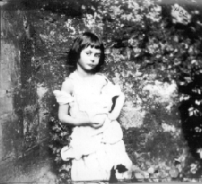 Alice six years old portrayed as a beggar girl and photographed by Lewis Carroll in 1858 This albumen print sold at Sothebys London for 250000
