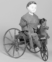 Ives Boy on Velocipede 1870s 17250