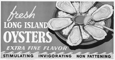 Bidder found Fresh Long Island Oysters appetizing for 2300