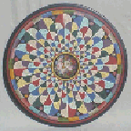Mosaic circular table 5000