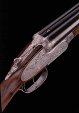 Purdey ejector guns engraved by Ken Hunt 65000